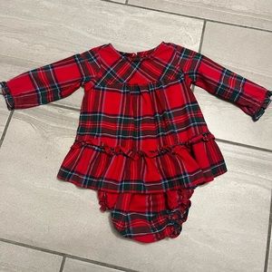 Vineyard Vines Tartan Plaid Dress with Bloomers